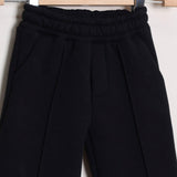 Pantalone Tuta Gamba Larga Felpato