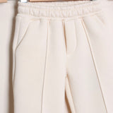 Pantalone Tuta Gamba Larga Felpato