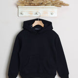 Felpa Basic Con Cappuccio