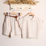 Completo In Lino Con Short