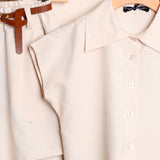 Completo In Lino Con Short