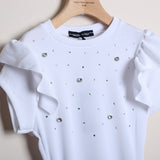 Vestito Slim Con Perline mi