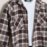 Camicia Scozzese + T-Shirt Basic