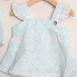 Zweifarbiges Kirschkleid 
