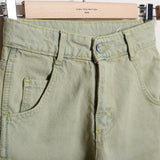 Leinenhose mit normaler Passform (Zubehör im Lieferumfang enthalten)