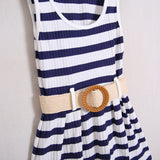 Vestito Costine Rigato