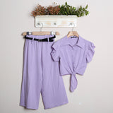 Geblümter Anzug mit Shorts