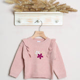 Maglioncino Girocollo Ricami