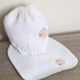 Set Cappellino+Bavetta "Sartoria Dei Piccoli"