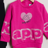 Zweifarbiges Kirschkleid 