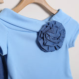 Geblümter Anzug mit Shorts