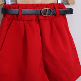 Geblümter Anzug mit Shorts