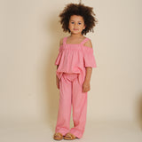 Geblümter Anzug mit Shorts