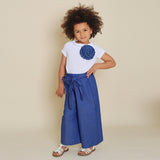 Geblümter Anzug mit Shorts