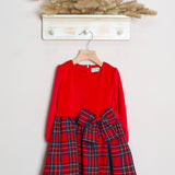 Vestito Ciniglia Con Fiocco