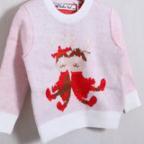 Zweifarbiges Kirschkleid 