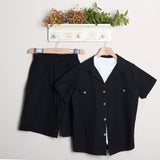Completo Con Bermuda+Camicia+T-Shirt