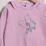 Zweifarbiges Kirschkleid 