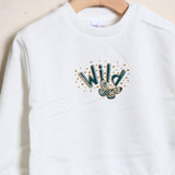 Zweifarbiges Kirschkleid 