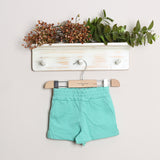 Zweifarbiges Kirschkleid 