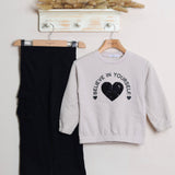 Completo Con Pantalone Caldo Cotone