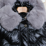 Giubbino Lungo Con Cappuccio