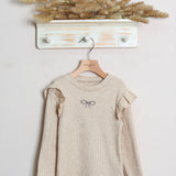 Shirt A Coste Con Spilla