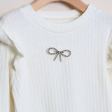 Shirt A Coste Con Spilla