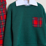 Completo Scozzese Con Pantalone