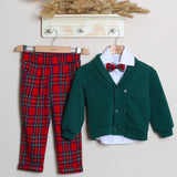 Completo Scozzese Con Pantalone