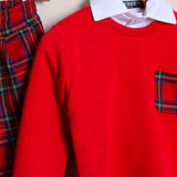 Completo Scozzese Con Pantalone