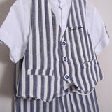 Completo Cerimoniale Pierre Cardin(Short+Camicia+Gilet+Papillon)