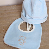 Set Cappellino + Bavetta "Teneri & Belli"
