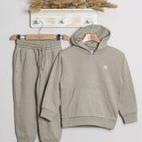 Completo Tuta Con Pantalone Caldo Cotone