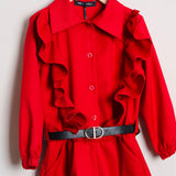 Tutina Con Balze (Cintura Inclusa)