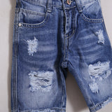 Kurze Denim-Risse