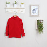 Warmer Halbhalspullover aus Baumwolle 