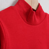 Warmer Halbhalspullover aus Baumwolle 