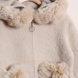 Felpa Teddy Con Zip