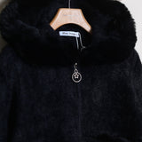 Felpa Teddy Con Zip
