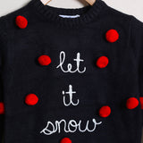 Maglioncino Natalizio "Let It Snow"