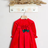 Vestito Natalizio in Velluto