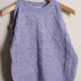 Maglia Girocollo Con Spalline Scoperte