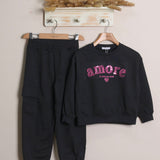 Completo Over Con Pantalone Felpata