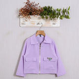 Giacca Camicia Con Zip
