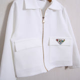 Giacca Camicia Con Zip