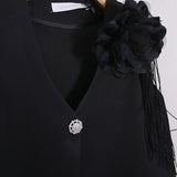 Gilet Fiocco Con Frange