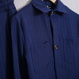 Passender Nadelstreifenanzug mit Hose 