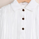 Camicia Plissè Effetto Seta