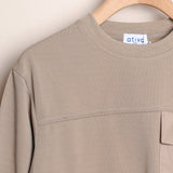 Felpa Basic Girocollo